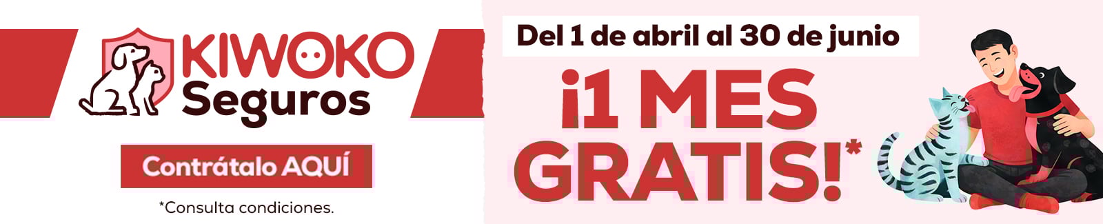 Seguros: Desde abril hasta junio un mes gratis