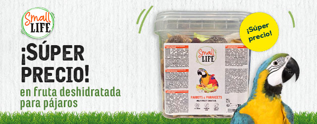 Small Life: Súper precio en fruta deshidratada para pájaros