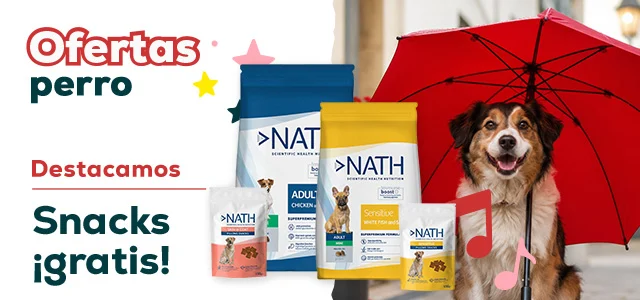 Nath: ¡Snack de regalo! con selección de pienso para perro