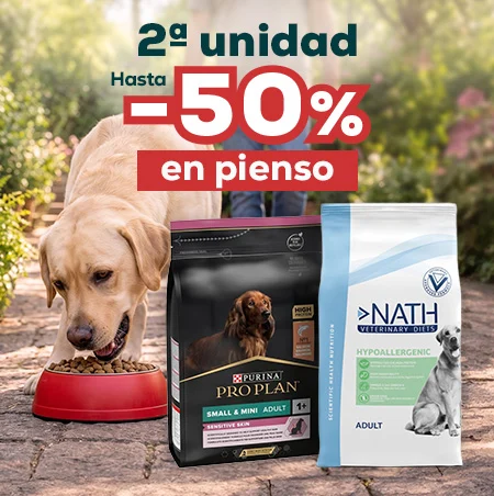 Hasta -50% en la 2ª unidad en selección de pienso para perro