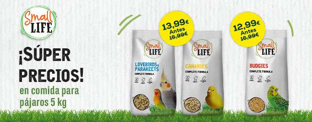 Small Life: Súper precios en selección de comida para aves 5 kg