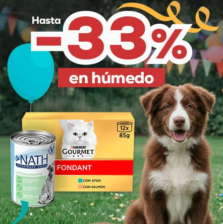 Hasta -33% en selección de húmedo