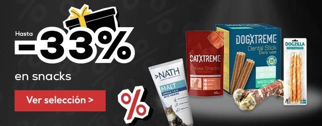 Hasta -33% en selección de snacks