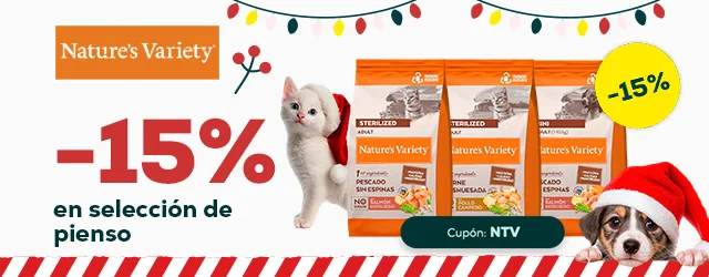 Nature's Variety: -15% en selección de pienso