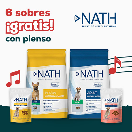 Nath: Snacks ¡de regalo! con selección de pienso para perro
