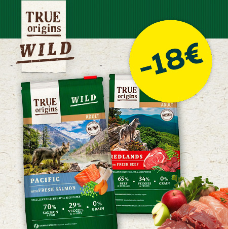 True origins: -18€ en selección de pienso