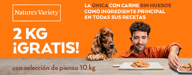 Nature´s Variety: 2 kg gratis! en referencias seleccionada para perro