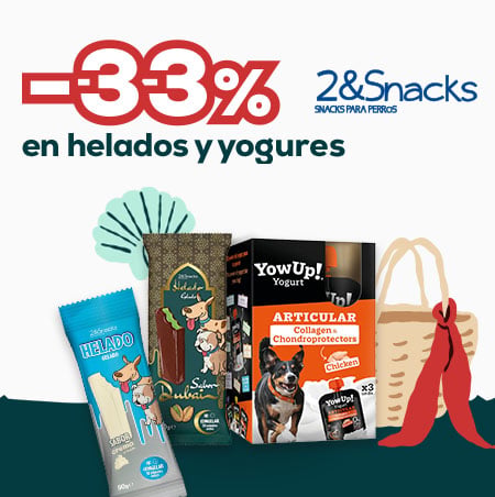 Más de -30% en selección de helados y yogures para perro