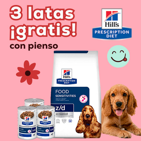 Hill's Prescription Diet: 3 latas de húmedo de regalo con selección de pienso 10kg