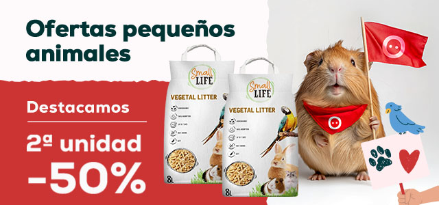 Small Life: -50% en la 2ª unida en lecho madera 8 l