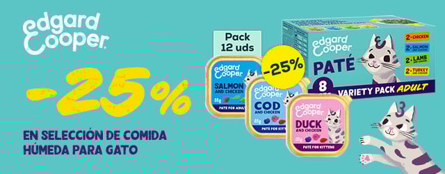 Edgard & Cooper: -25% en selección de comida húmeda para gato