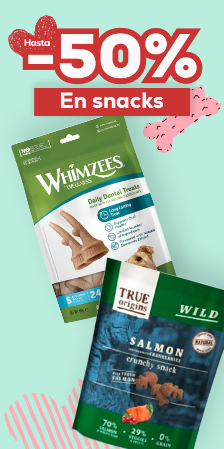 Hasta -50% en selección de snacks