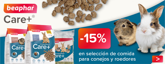 Beaphar: -15% en selección de alimento y heno para conejo y roedor