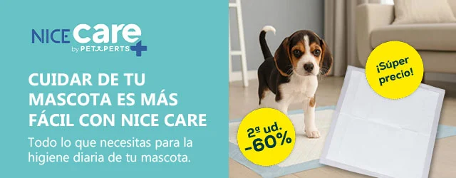 -60% en la 2ª unidad en empapadores para perros Nice Care 50 uds y súper precios en selección de empapadores para perros