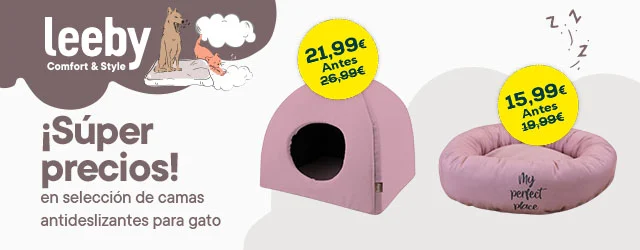 Súper precios en selección de camas antideslizantes para gato