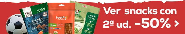 -50% en la 2ª unidad en selección de snacks