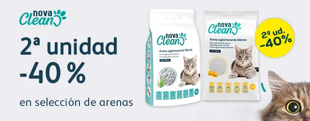 Nova Clean: arenas con 2ª ud al 40%