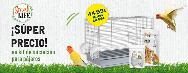 Small Life:  Súper precio en kit de iniciación para pájaros