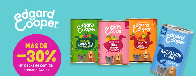 Edgard & Cooper: Más de -30% en comida húmeda para perro 24 uds