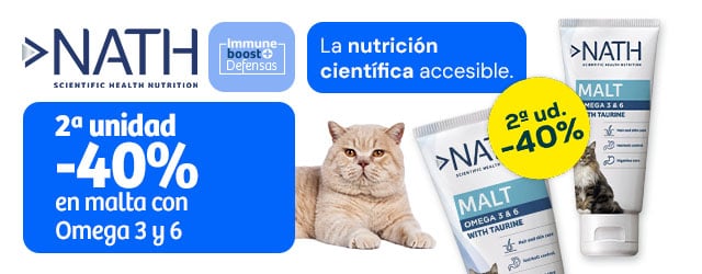 Nath: -40% en la 2ª unidad en malta con Omega 3 y 6