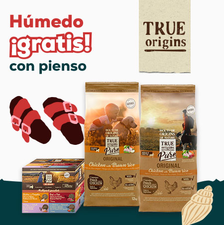 True Origin Pure: Húmedos ¡de regalo! con selección de pienso para perro