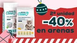 Arenas: 2ª ud -40% en arenas Nova Clean