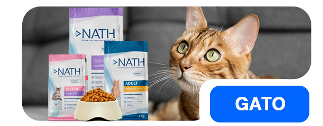 Nath - La nutrición científica accesible para cada etapa y necesidad de tu gato.