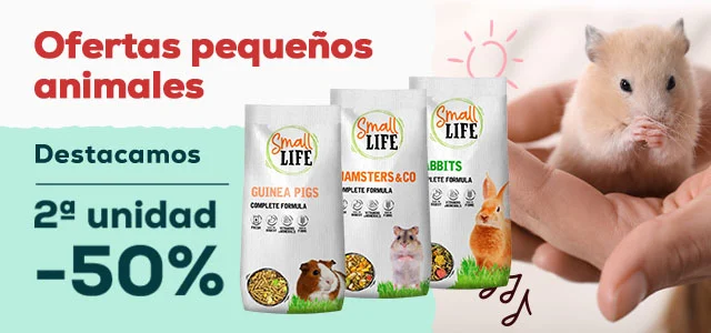 Small Life: -50% en la 2ª unidad en selección de pienso