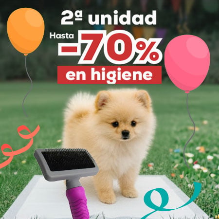 Hasta -70% en la 2ª unidad en selección de empapadores y cardas