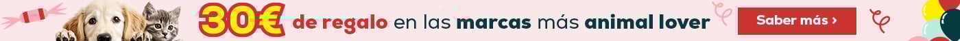 -30€ de regalo en las marcas más animal lover
