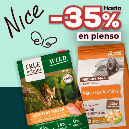 Hasta -35% en pienso