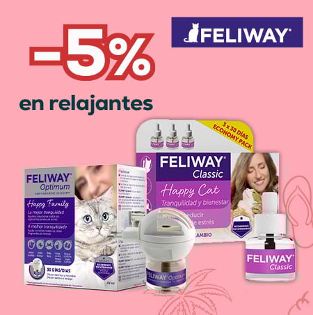 Feliway: -5% en selecció  de difusores, recambios y spray