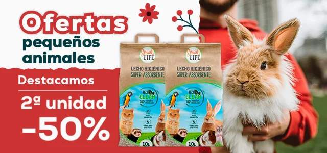 Small Life: -50% en la 2ª unidad de lecho higiénico 25l