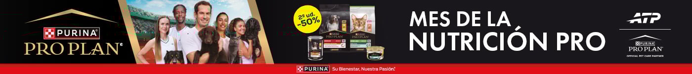 Mes de Pro Plan: -50% en la 2ª unidad en selección de pienso, y -25% en selección de packs de húmedo
