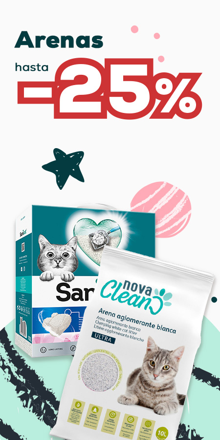 Arenas Top: -40% en la 2ª unidad en selección de arena Sanicat