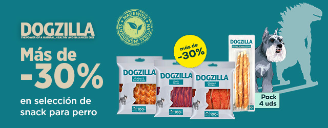 Dogzilla: mas de -30% en selección de snack para perro Dogzilla: mas de -30% en selección de snack para perro