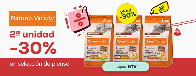 Nature's Variety: -30% en la 2ª unidad en selección de pienso