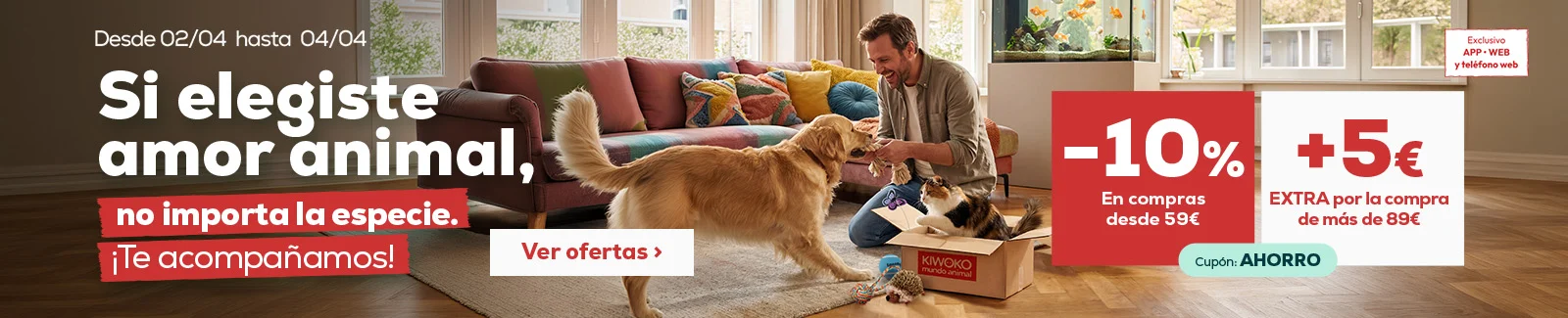 10% descuento en compras superiores a 59&euro;. Adem&aacute;s, si tu compra es superior a 89&euro;, te regalamos 5&euro; de descuento extra