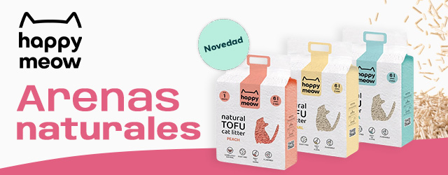 Happy Meow: Arenas naturales