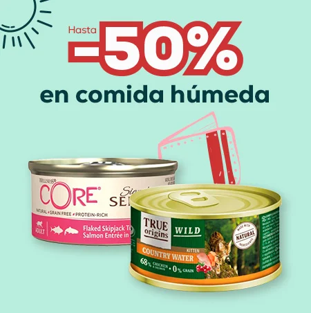 Hasta - 50% en snacks para gato