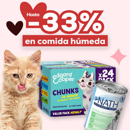 Hasta -33% en selección de húmedo
