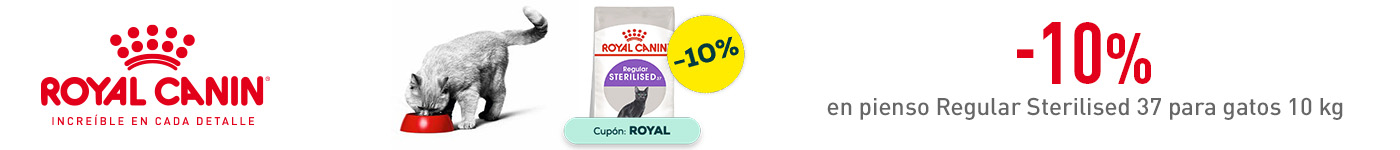 Royal Canin: -10% en pienso para gato Sterilised 10 kg