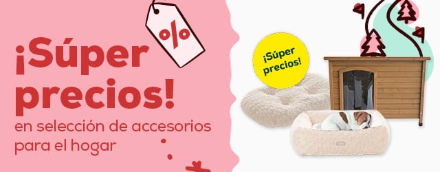 Súper precios en selección de accesorios de hogar para perro