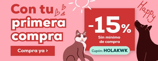 -15% de regalo con tu primera compra