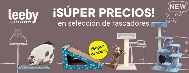 Leeby: Súper precios en selección de rascadores para gato