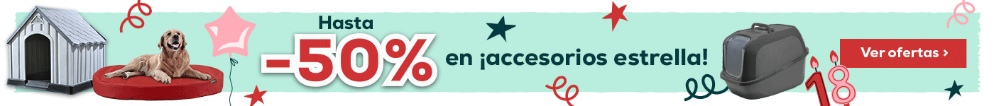 Hasta -50% en accesorios estrella