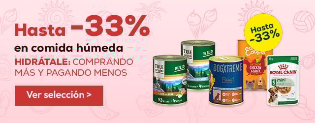 Hasta -33% en comida húmeda para perro