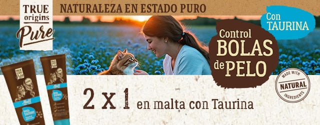 True Origins Pure: 2x1 en malta con Taurina