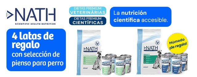 Nath Veterinary Diets: ¡Comida húmeda de regalo! en selección de pienso para perro