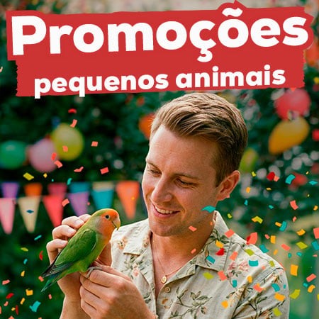 Promoções para pequenos animais